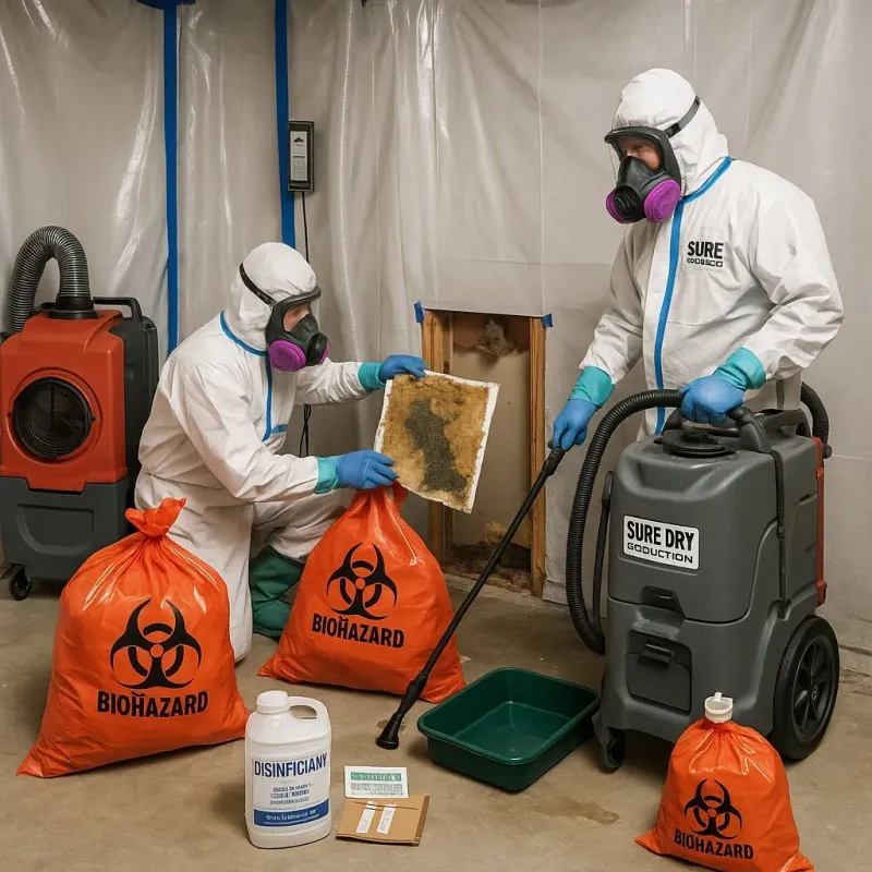 Contaminated Water Handling Protocols process in Highland, KS