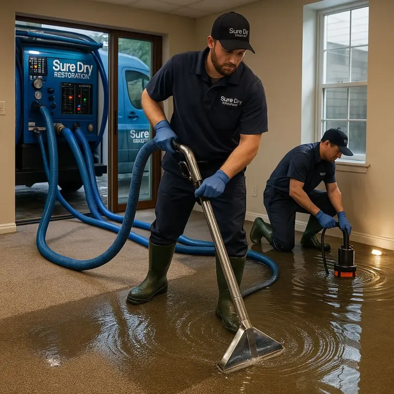 Water Extraction and Removal process in Highland, KS